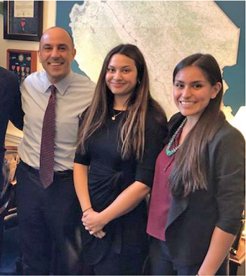 Jimmy Panetta, Carolina Vaquerano, Samantha Hilborn