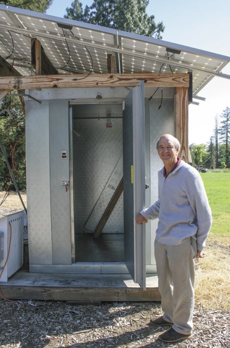 Department of Plant Sciences - UC Researcher Develops Inexpensive Cooler for Farms