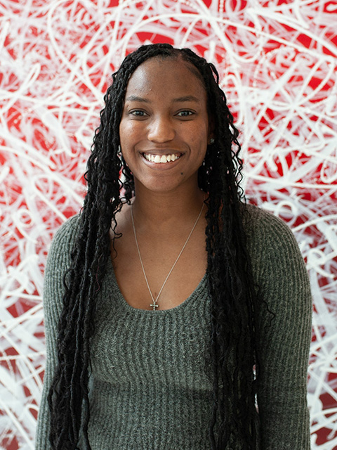 Young woman smiling
