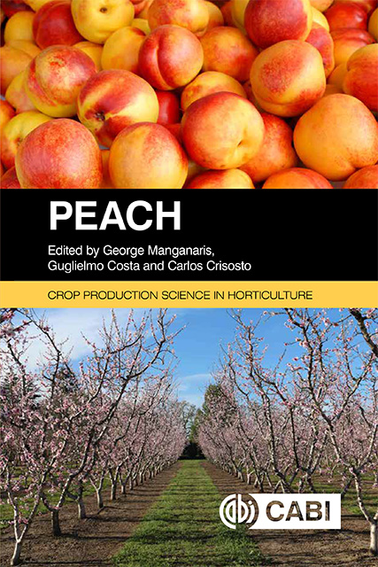Cover of a book that says, "Peach"