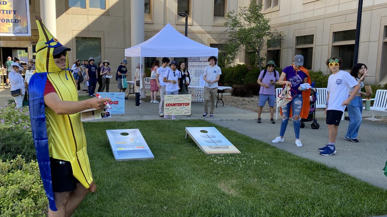 Blanco-Ulate Lab hosting the 2024 Picnic Day Postharvest Exhibition