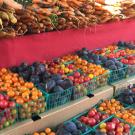 Fresh fruits and vegetables