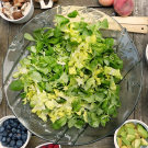 chopped lettuce salad
