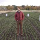 Troy Magney, assistant professor in the Department of Plant Sciences, is just one of the researchers with the Smart Farm Big Idea who are working to turn agricultural data into comprehensible information for farmers.