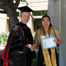 Dan Potter and graduate
