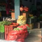 Crates of produce