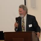 A man at a podium speaking