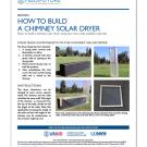 How to build a chimney solar dryer - Section 1 cover from solar dryer construction manual
